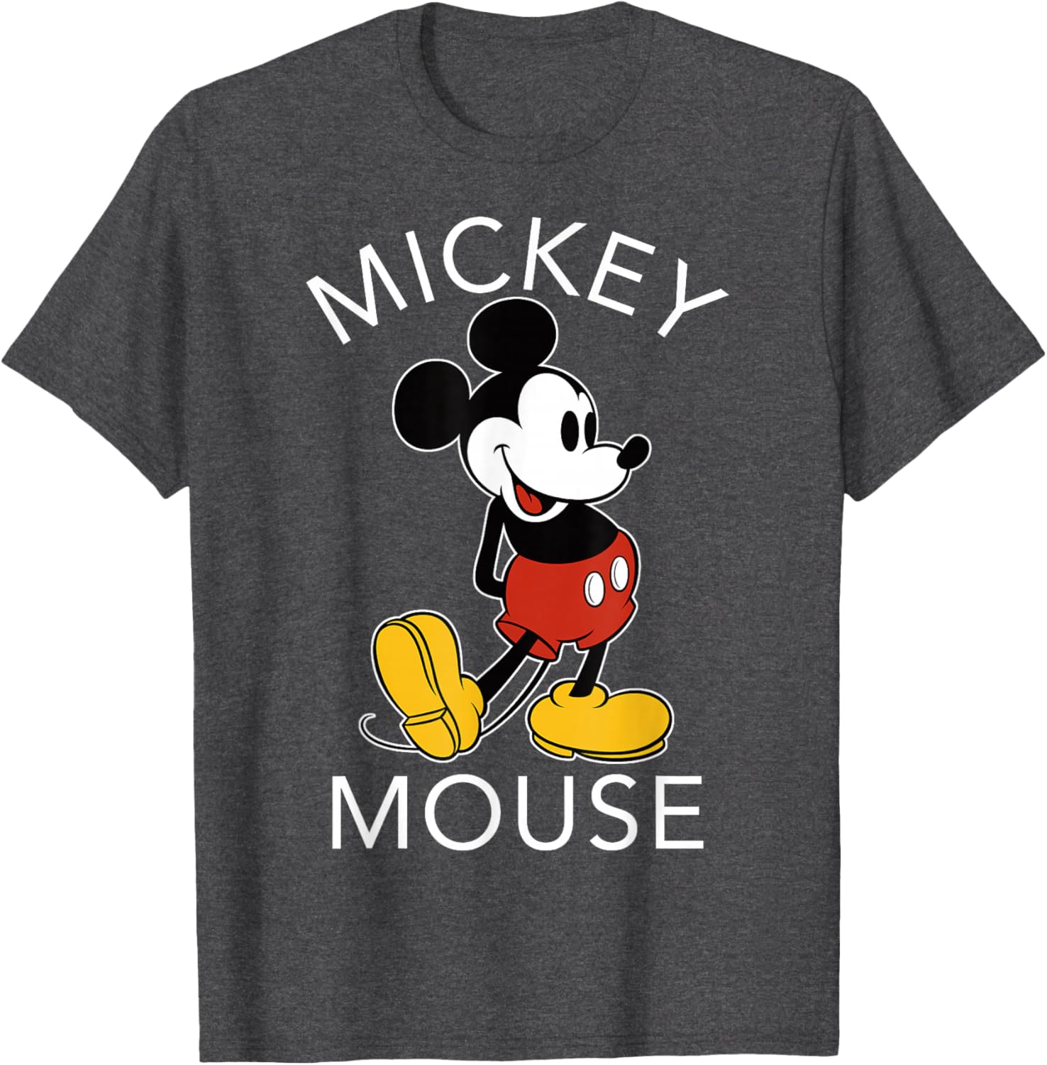 Disney Mickey Mouse Classic Portrait T-Shirt for Fun and Stylish Comfort - 8
