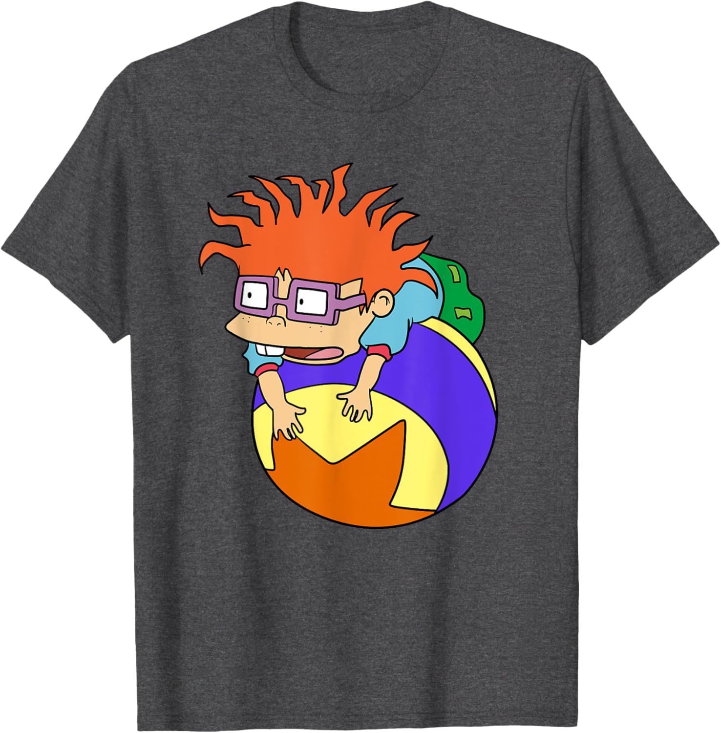 Mademark Rugrats Chuckie Finster Playing with Tommy's Ball T-Shirt - 5