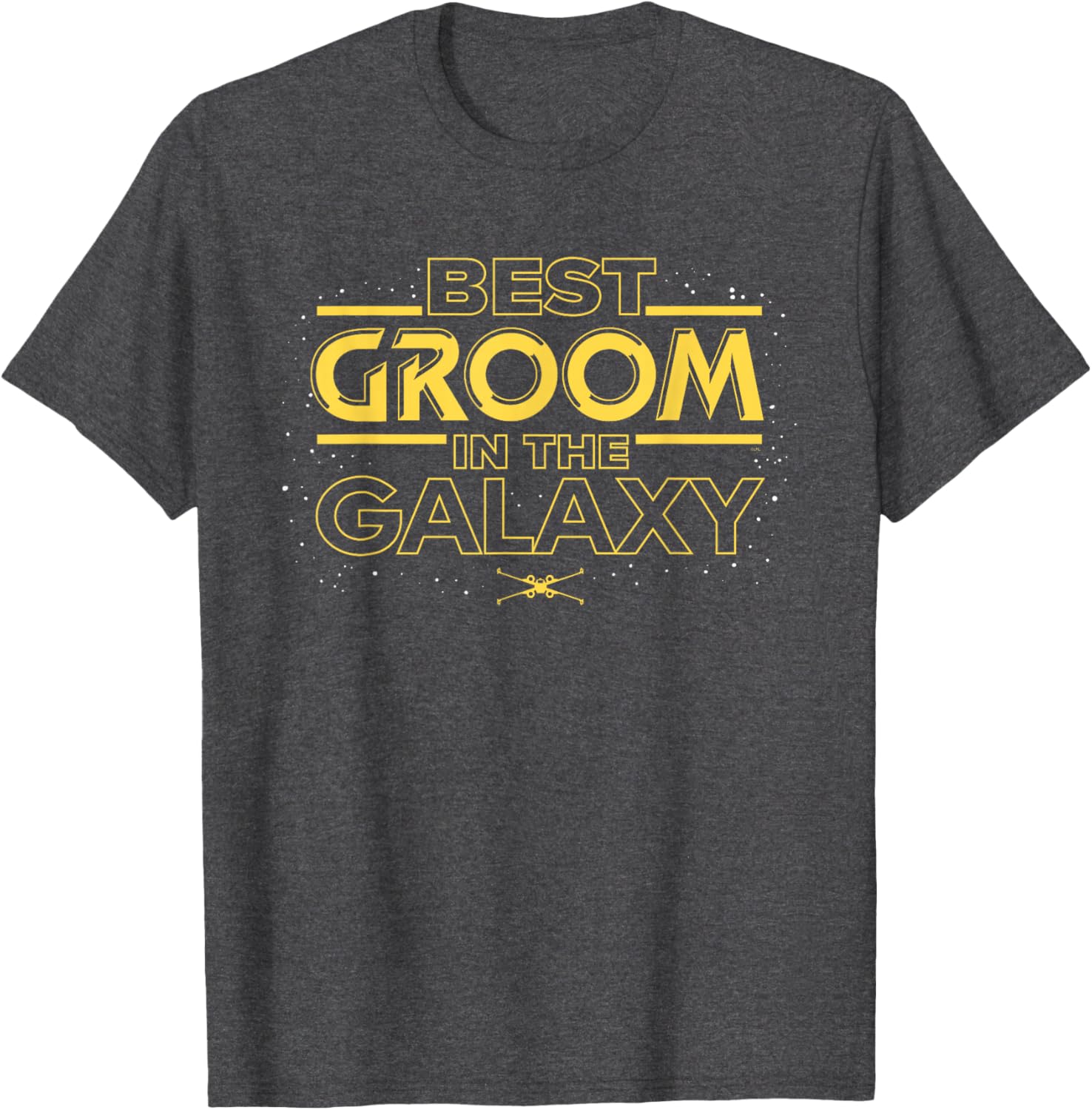 Star Wars Best Groom in the Galaxy T-Shirt for Weddings and Honeymoons - 8