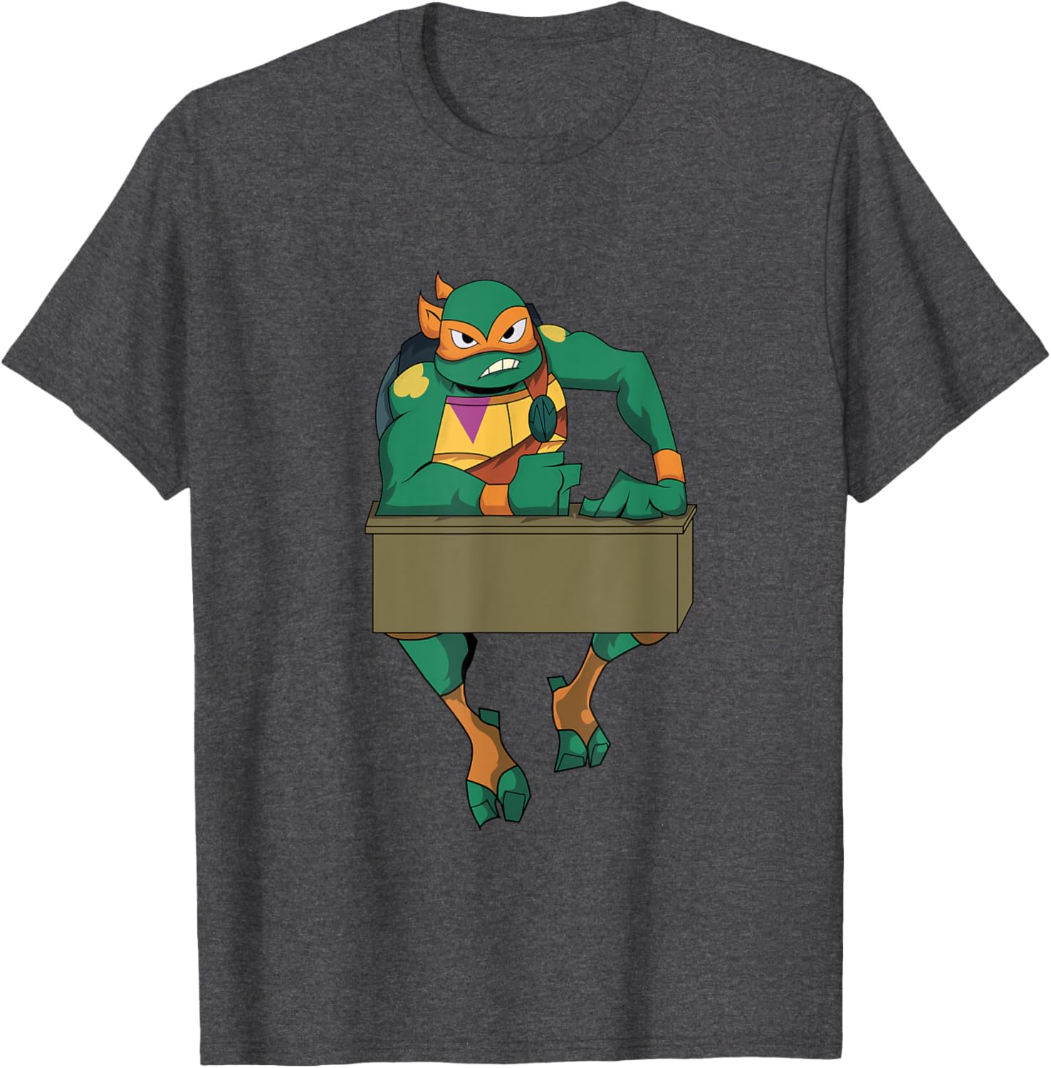 Mademark TMNT Mikey Hard as Nails RV T-Shirt for Ultimate Fans - 3