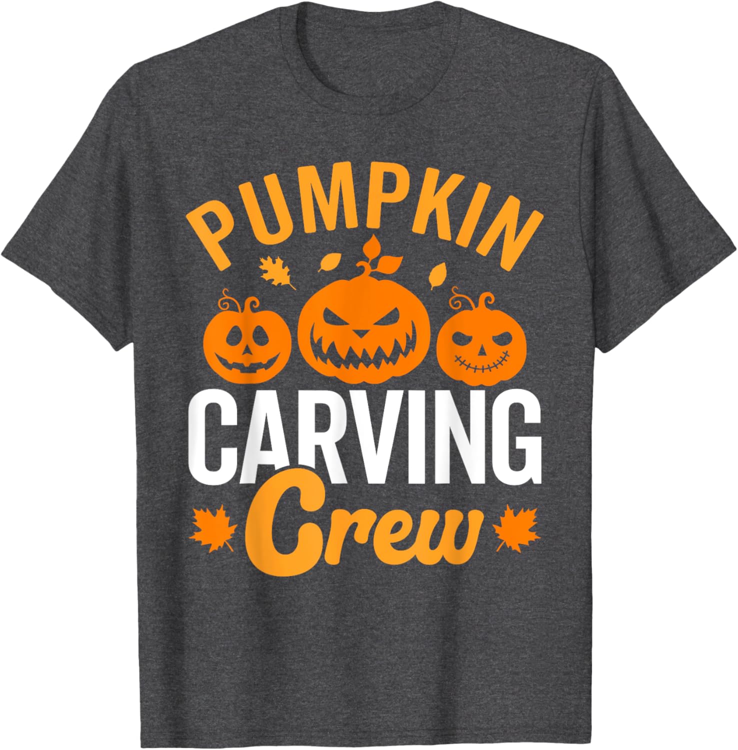 Family Matching Pumpkin Carving Crew Halloween T-Shirt for Fun Celebrations - 4