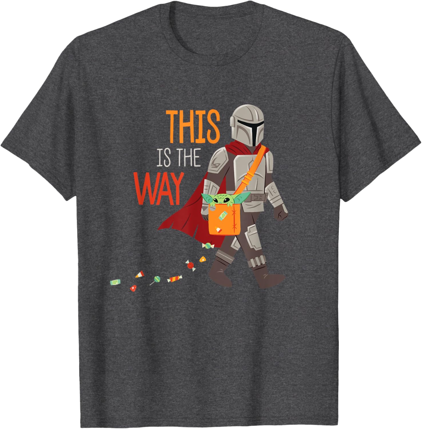 Star Wars The Mandalorian Grogu This is The Way Halloween T-Shirt - 4