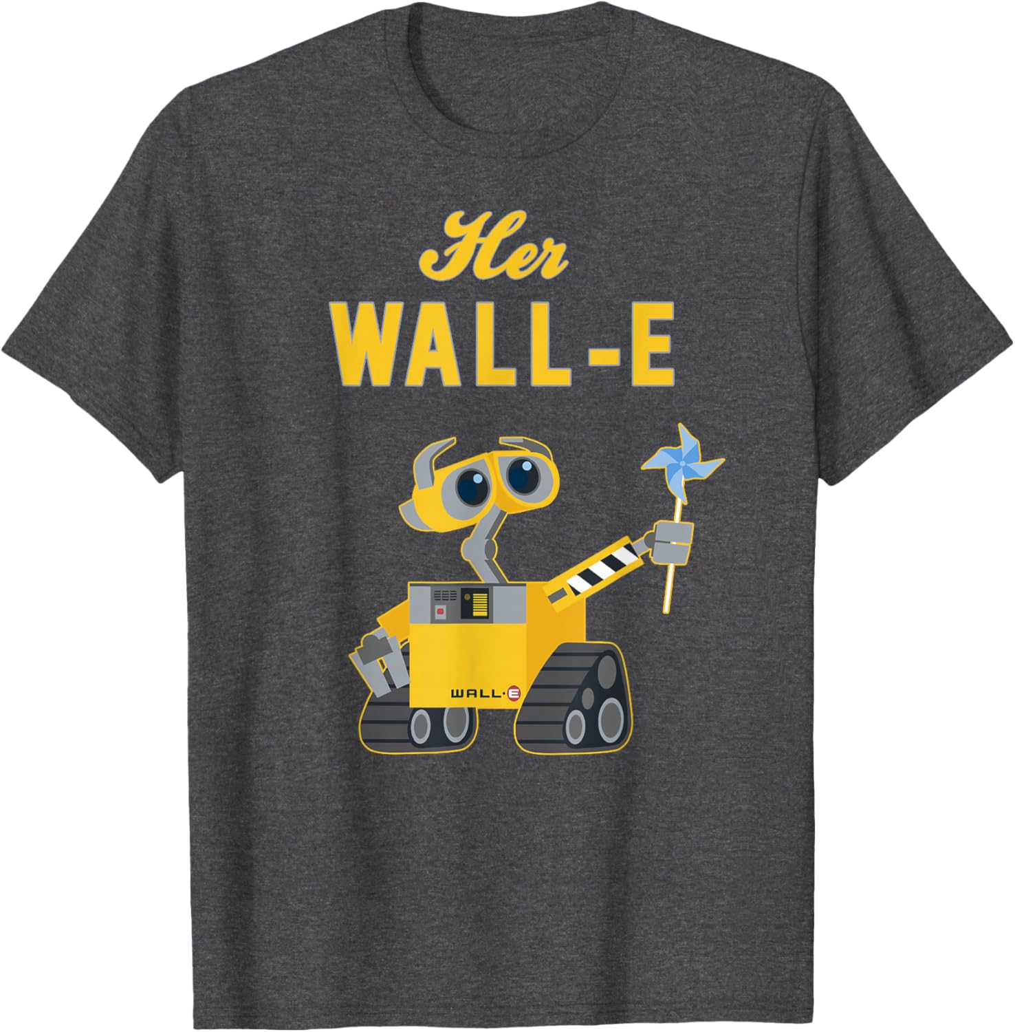 Disney Pixar Wall-E Couples T-Shirt for Fun and Stylish Matching Outfits - 1