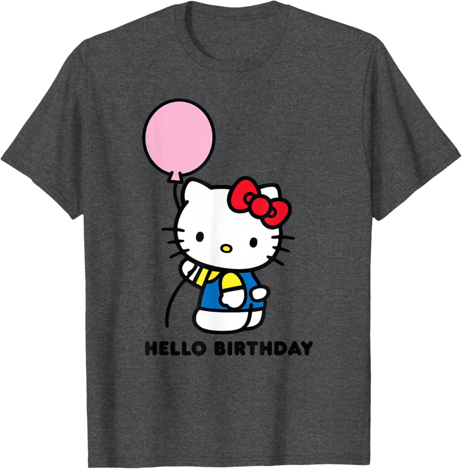 Adorable Hello Kitty Birthday T-Shirt Perfect for Celebrating Special Moments - 3