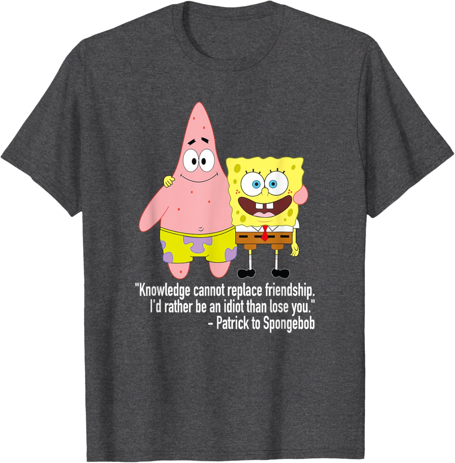 Mademark SpongeBob SquarePants Patrick and SpongeBob Friendship T-Shirt - 1