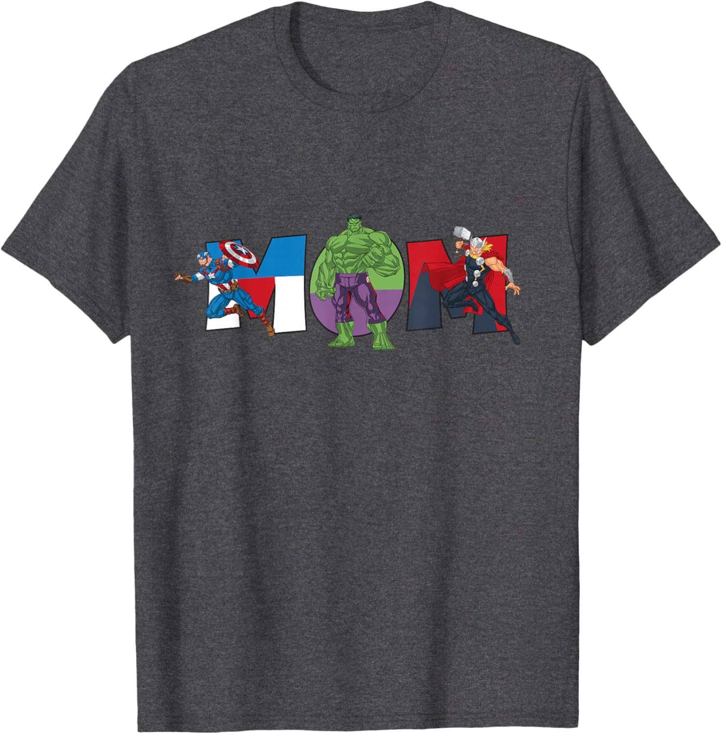 Marvel Avengers Team Mom T-Shirt for Mother's Day Family Trips and Birthdays - 20