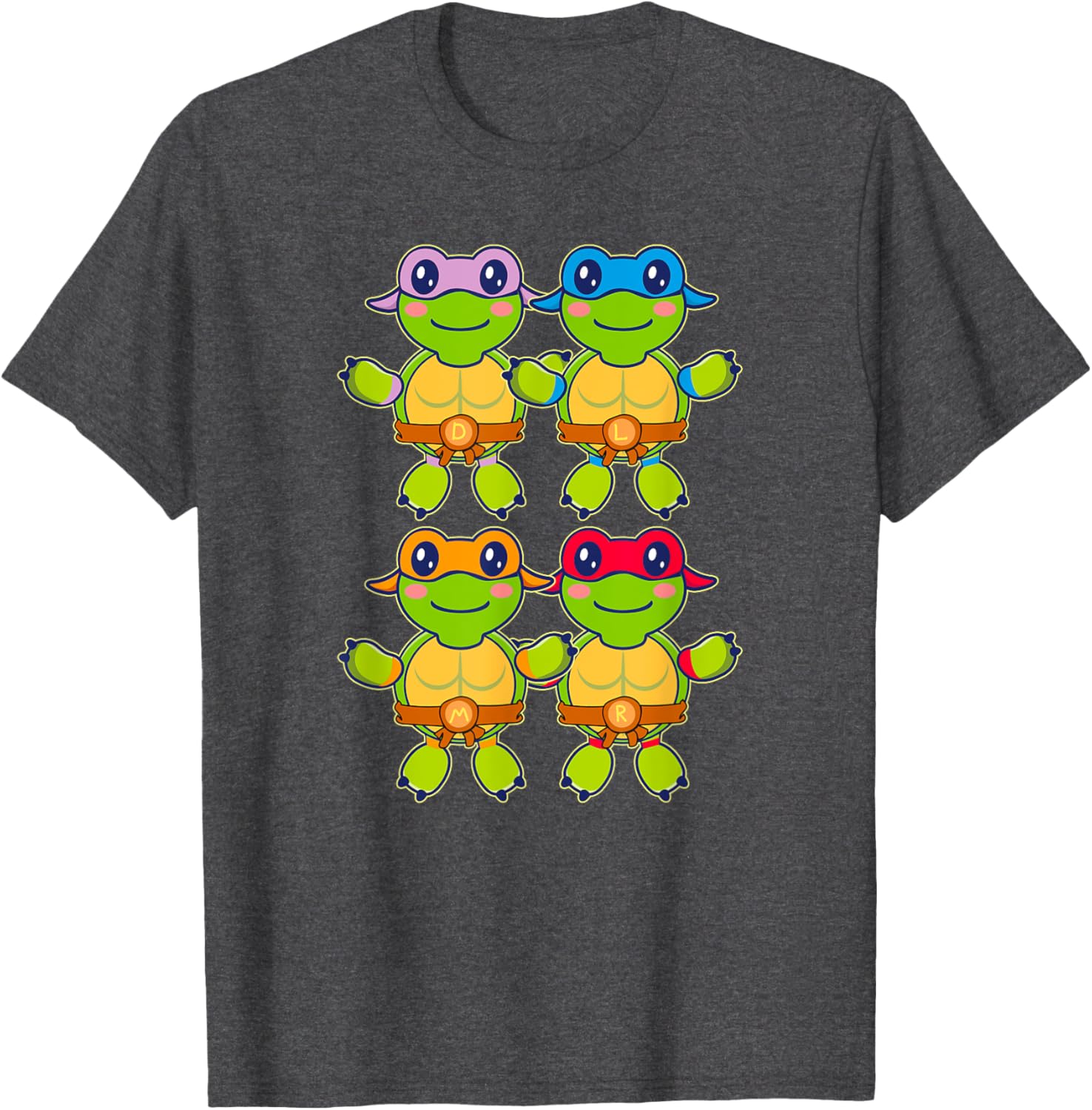 Cute TMNT Babies T-Shirt for Kids by Mademark - Stylish Fun Apparel - 8