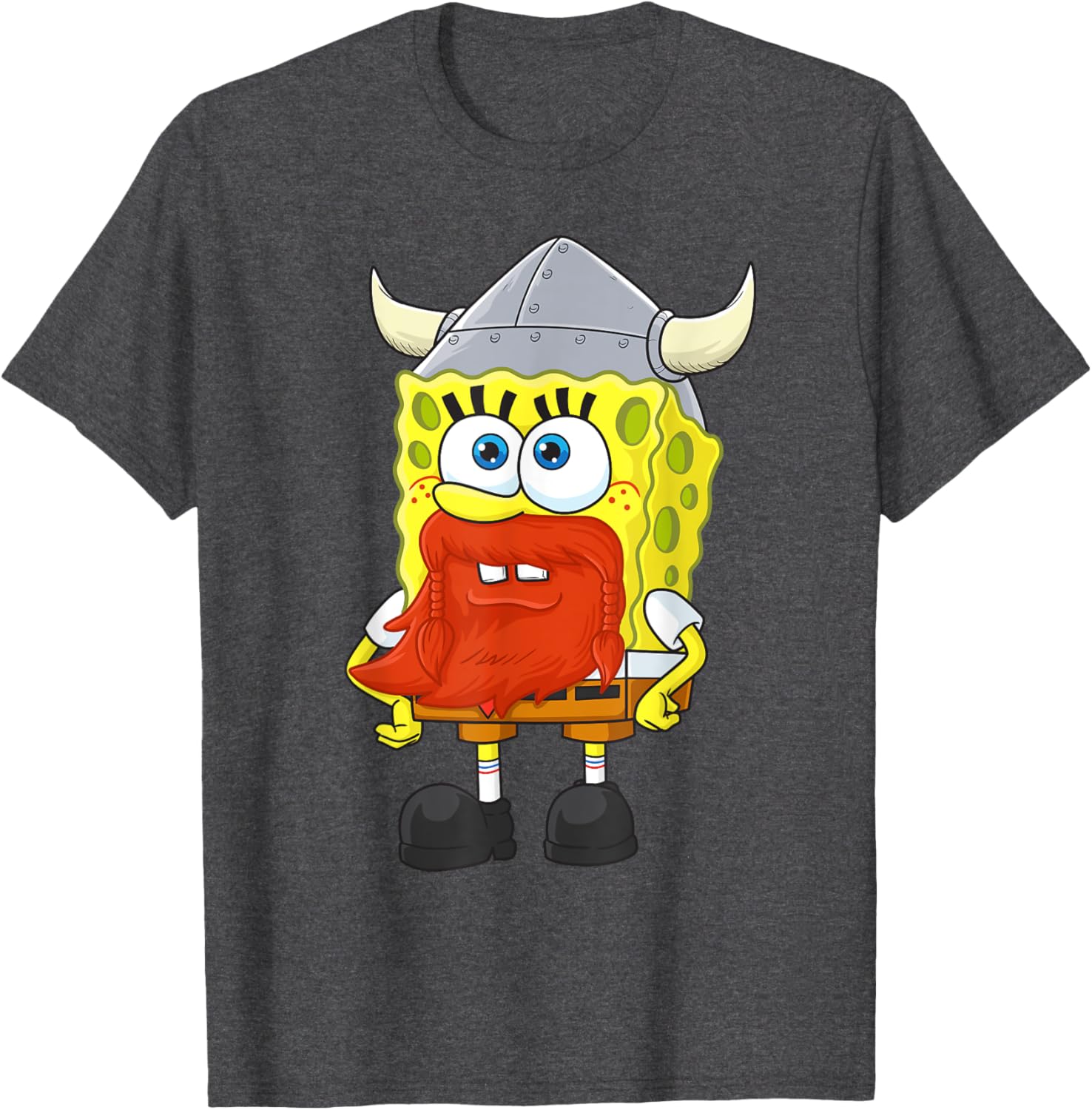 Mademark SpongeBob Happy Leif Erikson Day T-Shirt for Fun Celebrations - 24