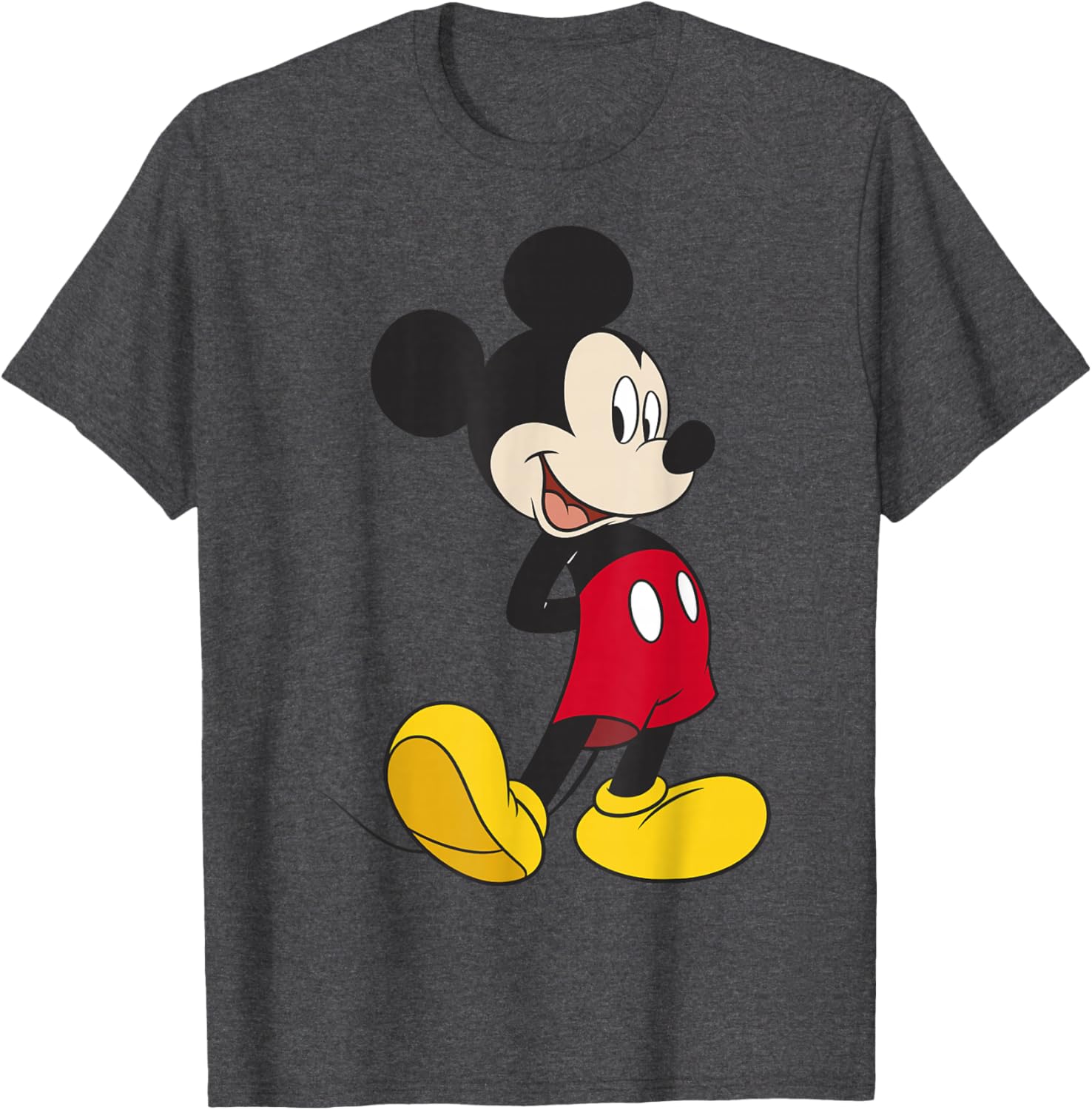 Disney Mickey and Friends Classic Mickey Mouse Portrait T-Shirt for Fans - 5