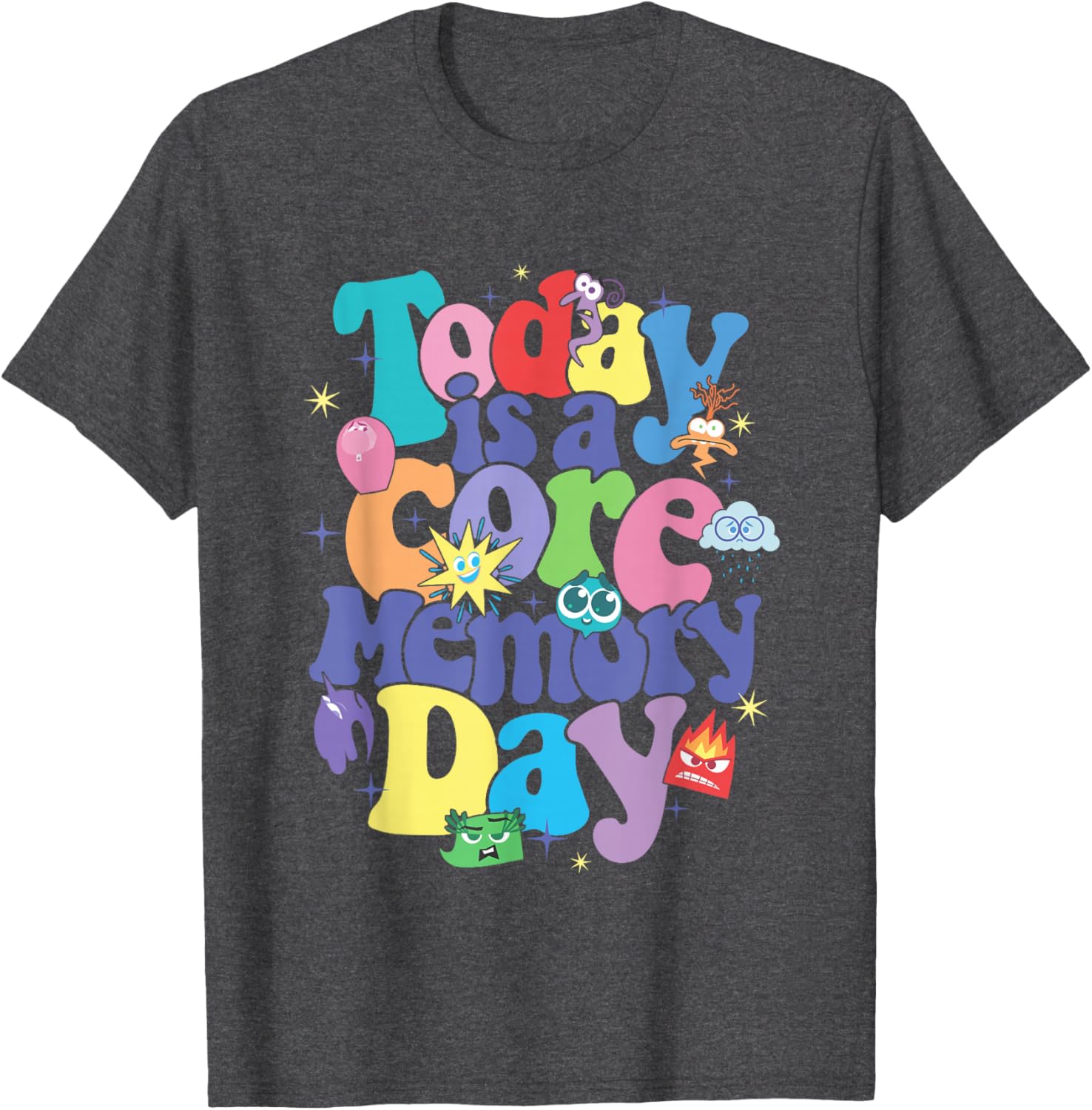 Disney Pixar Inside Out 2 Core Memory Day T-Shirt for All Ages - 3