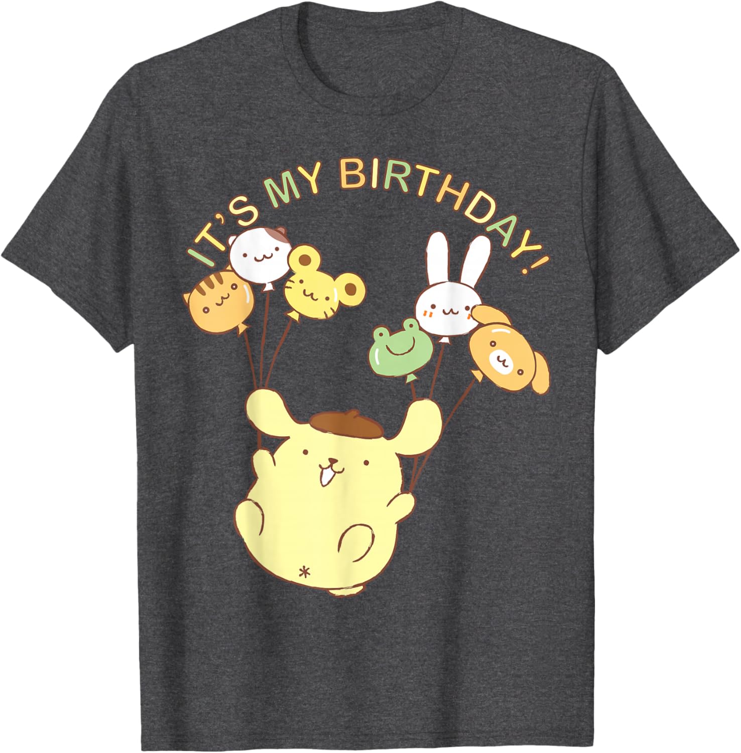 Pompompurin It's My Birthday T-Shirt Cute Design for Celebrations - 18