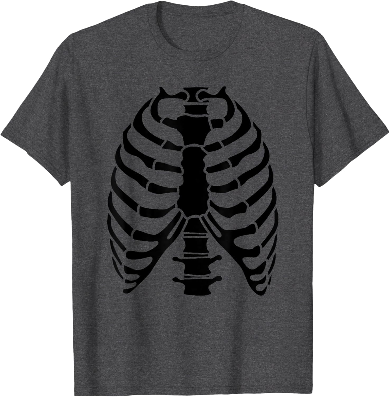 Skeleton Rib Cage Halloween Costume T-Shirt for Fun Celebrations - 11