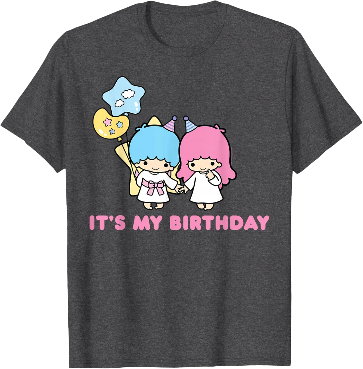 Little Twin Stars Birthday T-Shirt for Kids – Fun and Colorful Design - 8