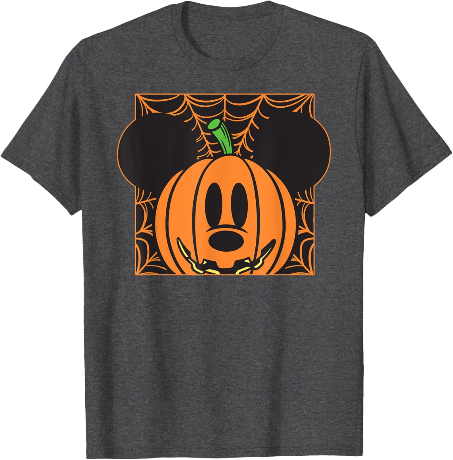 Disney Mickey Mouse Pumpkin Halloween T-Shirt for Fun Festive Style - 7