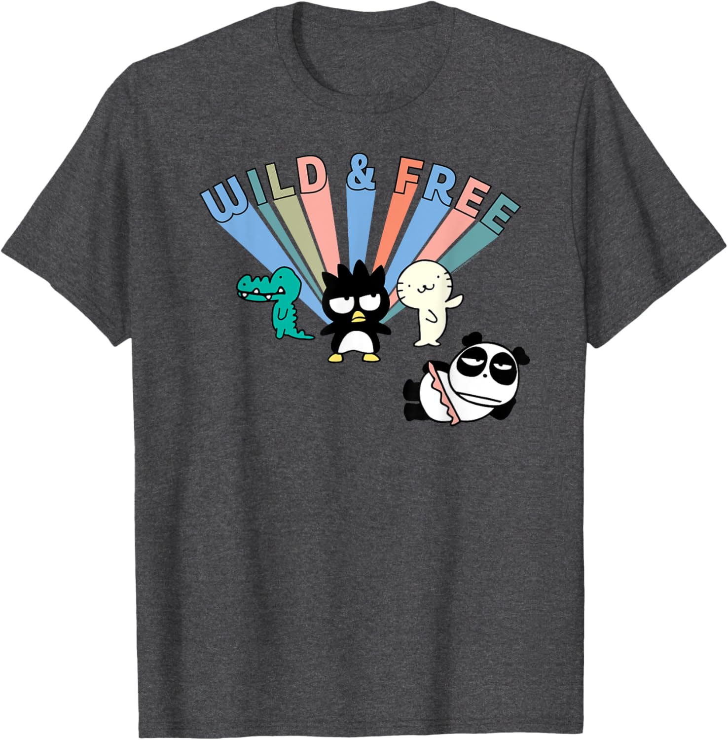 Badtz-Maru Wild and Free T-Shirt - Cute Graphic Tee for Fun Outfits - 7