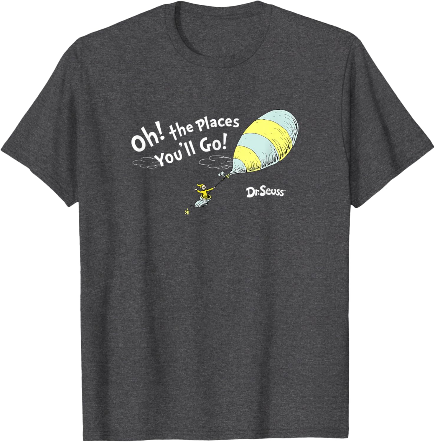 Dr. Seuss Oh the Places You'll Go T-Shirt for Kids and Adults - 14