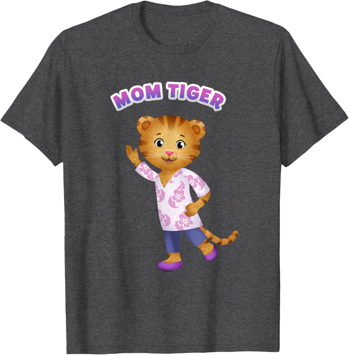 Daniel Tiger's Neighborhood Mom Tiger T-Shirt for Kids and Adults - 5