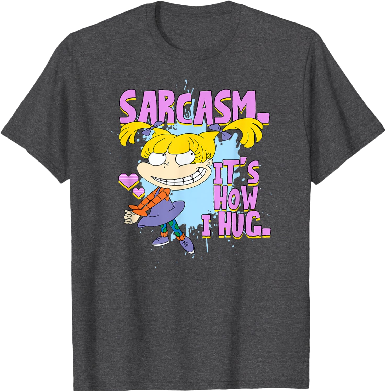 Mademark x Rugrats Angelica Sarcasm T-Shirt for Fun-Loving Fans - 9