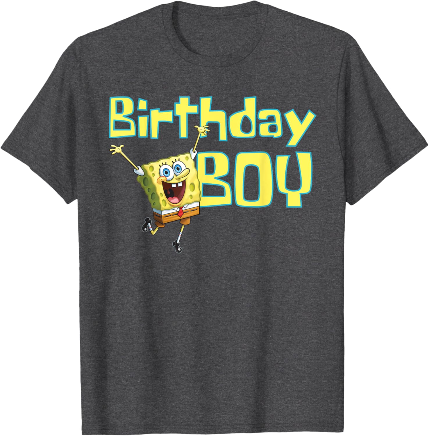 Mademark SpongeBob SquarePants Birthday Boy T-Shirt for Fun Celebrations - 13