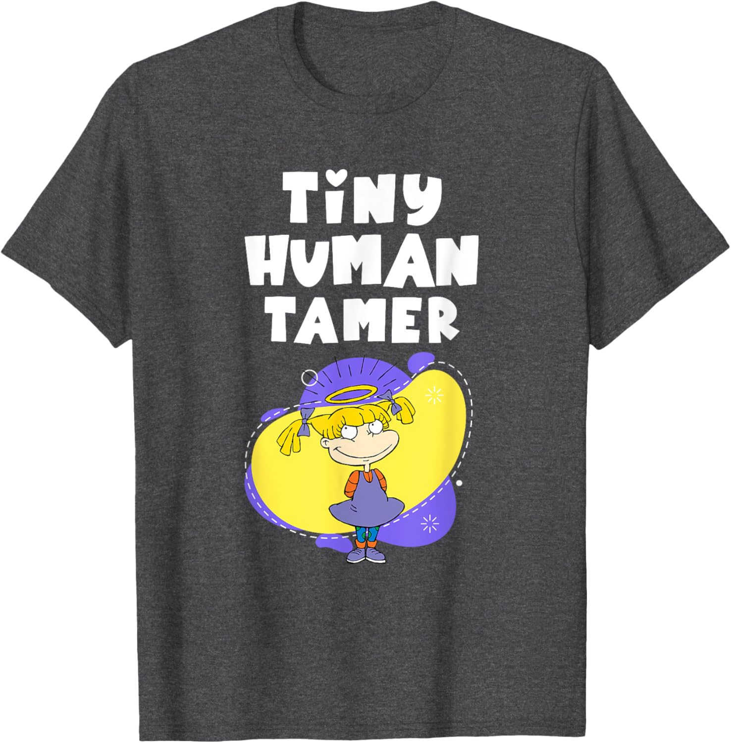 Mademark Rugrats Angelica Tiny Human Tamer Girl Mom T-Shirt - 4