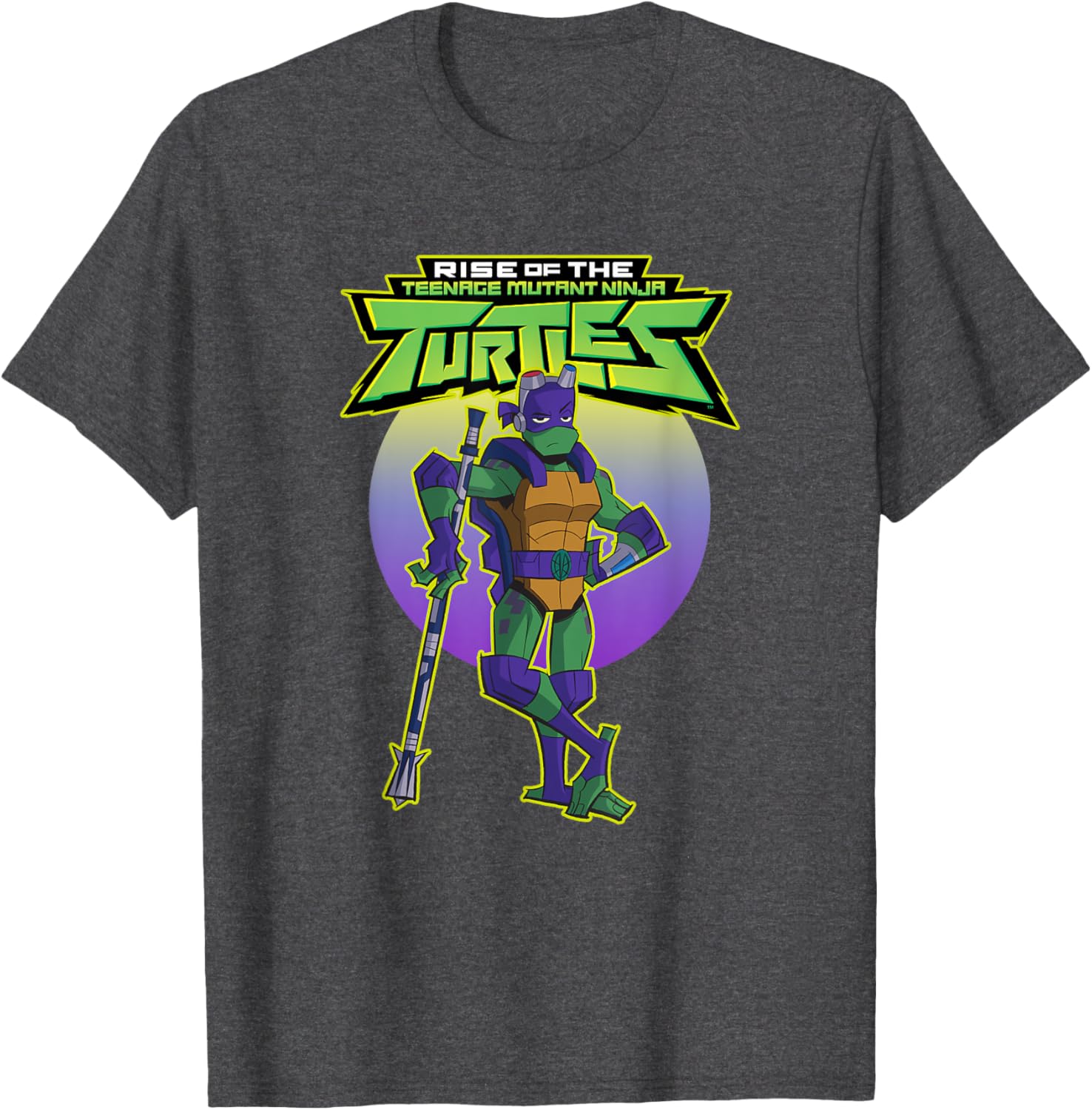 Mademark Teenage Mutant Ninja Turtles Donatello Casual Rise T-Shirt - 5