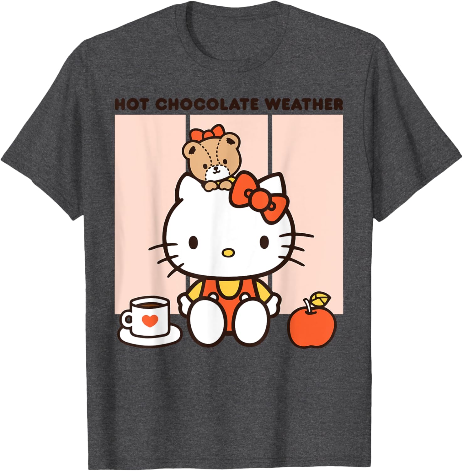 Hello Kitty Hot Chocolate Weather T-Shirt for Cozy Winter Style - 18