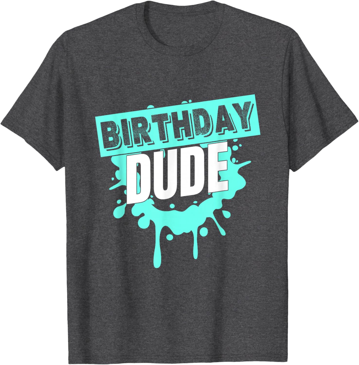 Birthday Dude Graphic Novelty T-Shirt for Boys - Fun Gift Idea - 11