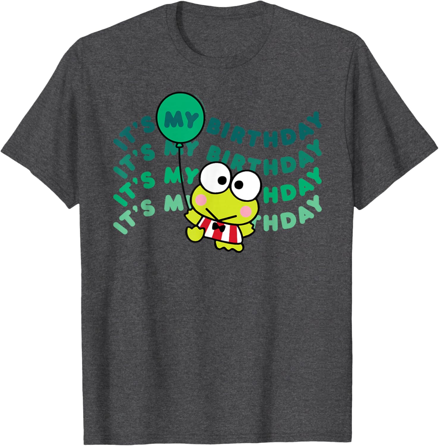 Keroppi It's My Birthday T-Shirt Fun & Cute Birthday Outfit for Kids - 10
