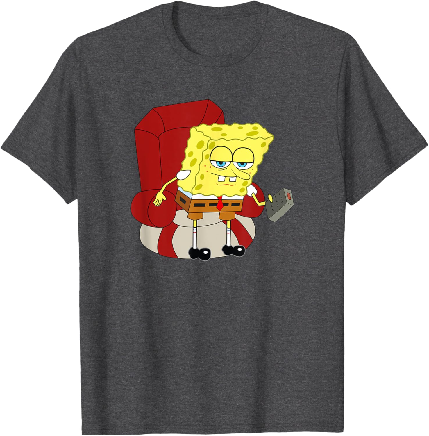 Mademark x SpongeBob SquarePants Relax & Watch TV T-Shirt for Fun Lovers - 3