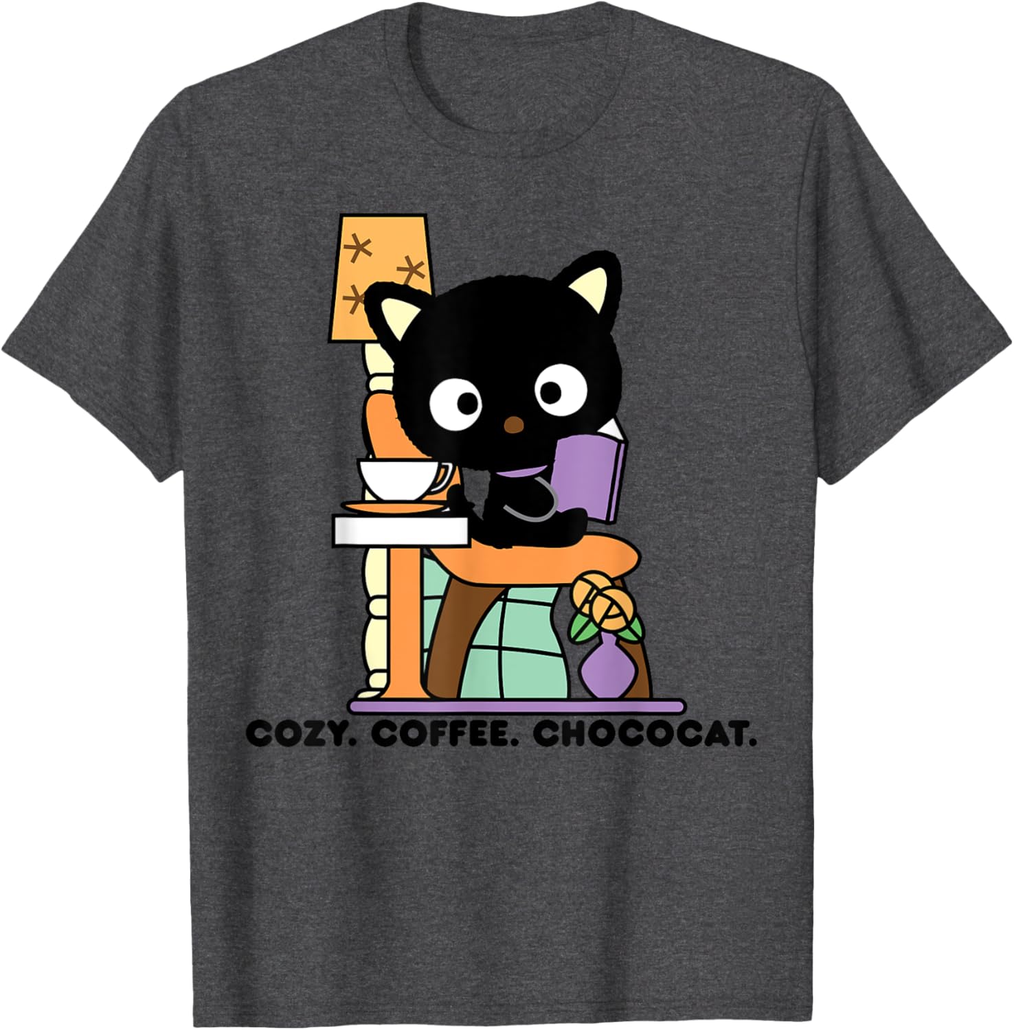 Chococat Cozy Coffee Cafe T-Shirt for Everyone - Fun & Stylish Design - 4