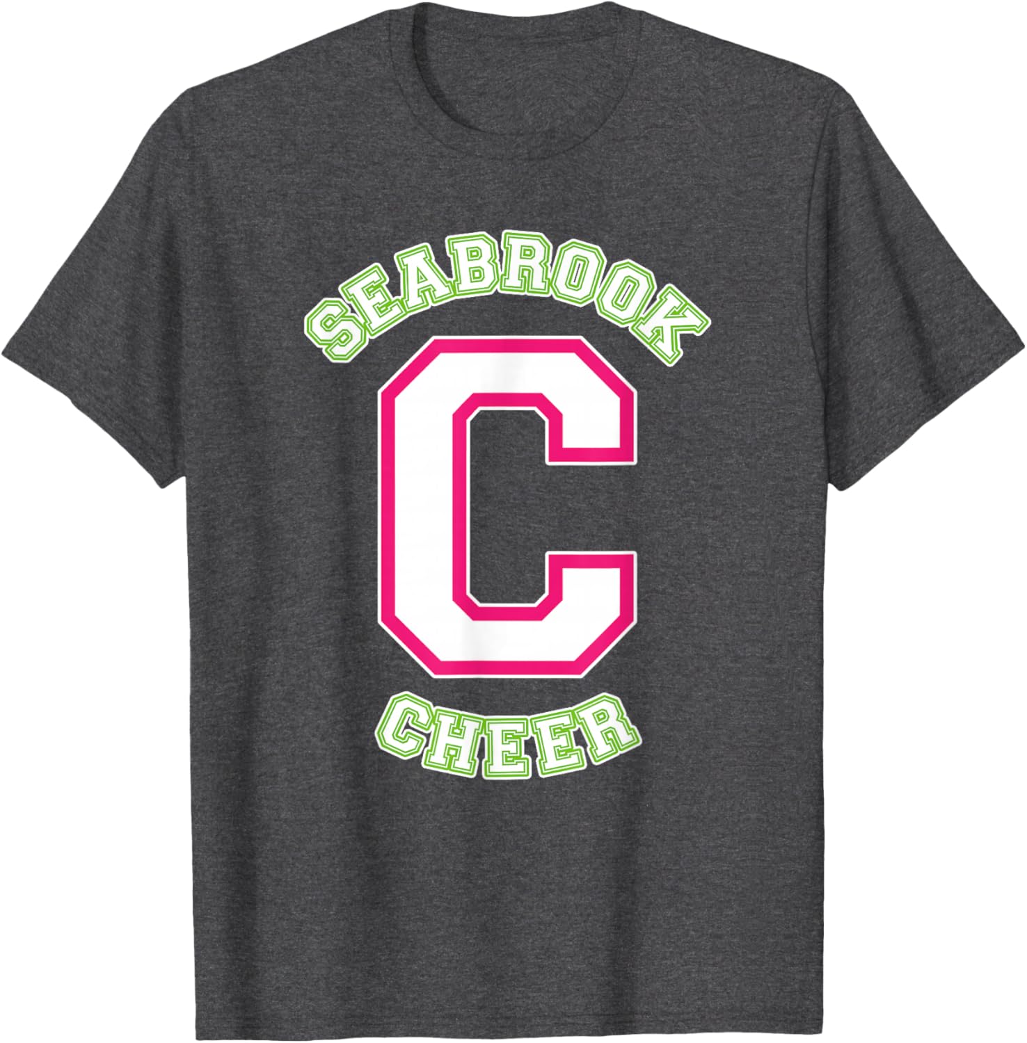 Disney Zombies Seabrook Cheer Letter C Logo T-Shirt for Fans - 10