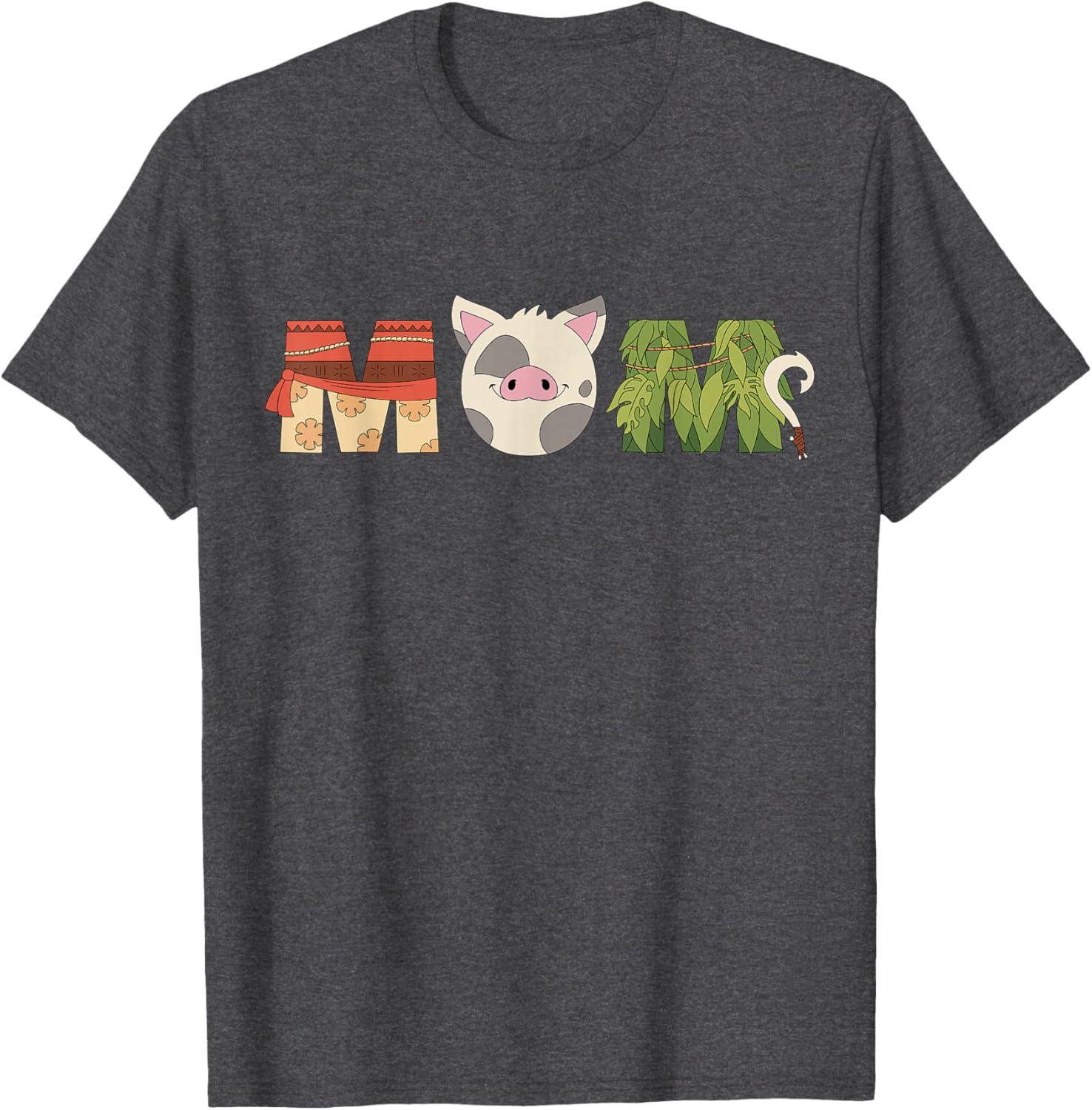 Disney Moana Best Mom T-Shirt featuring Pua and Maui for Mother's Day - 25