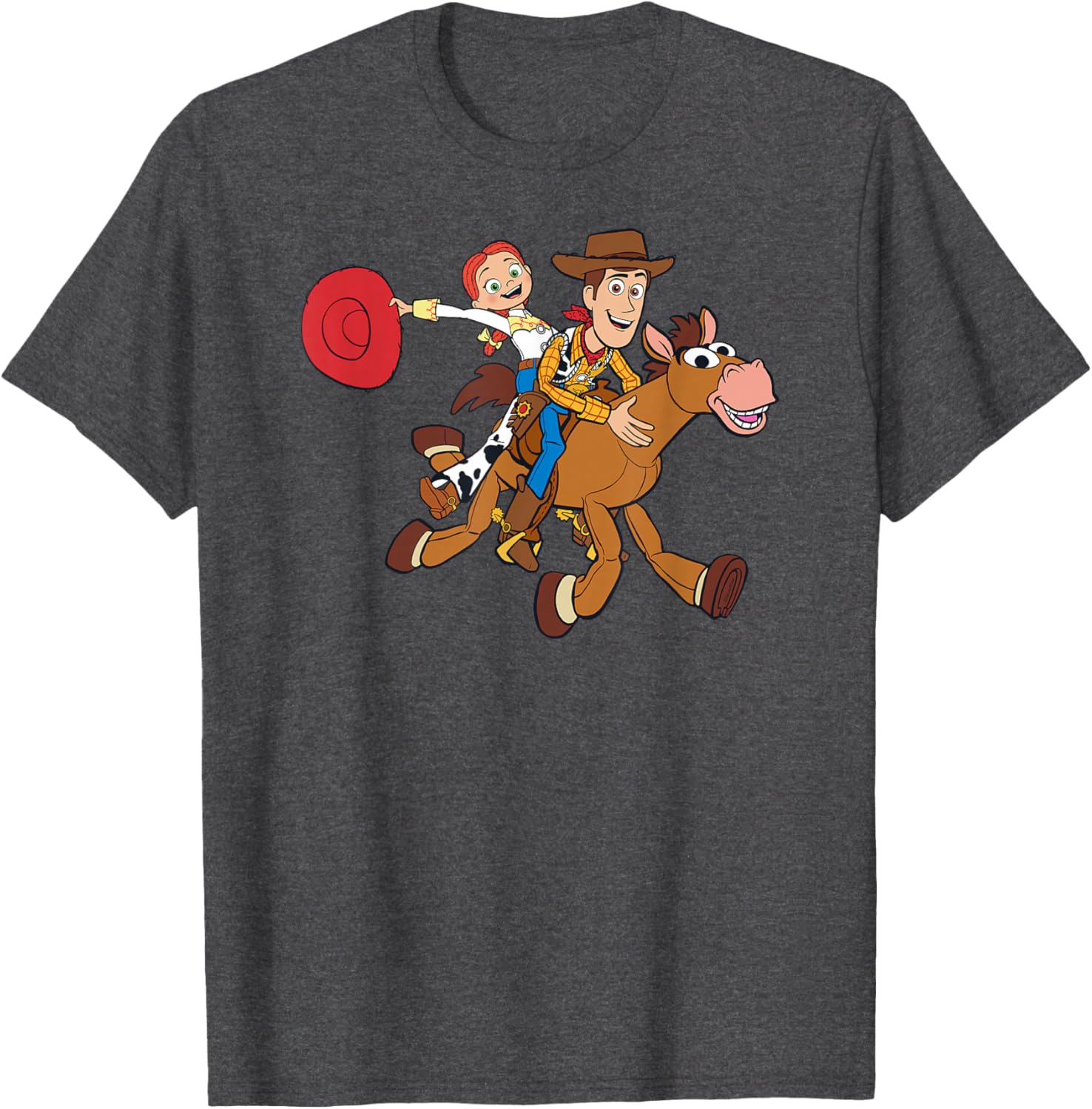 Toy Story Woody Jessie Bullseye T-Shirt Fun Kids Clothing Apparel - 13