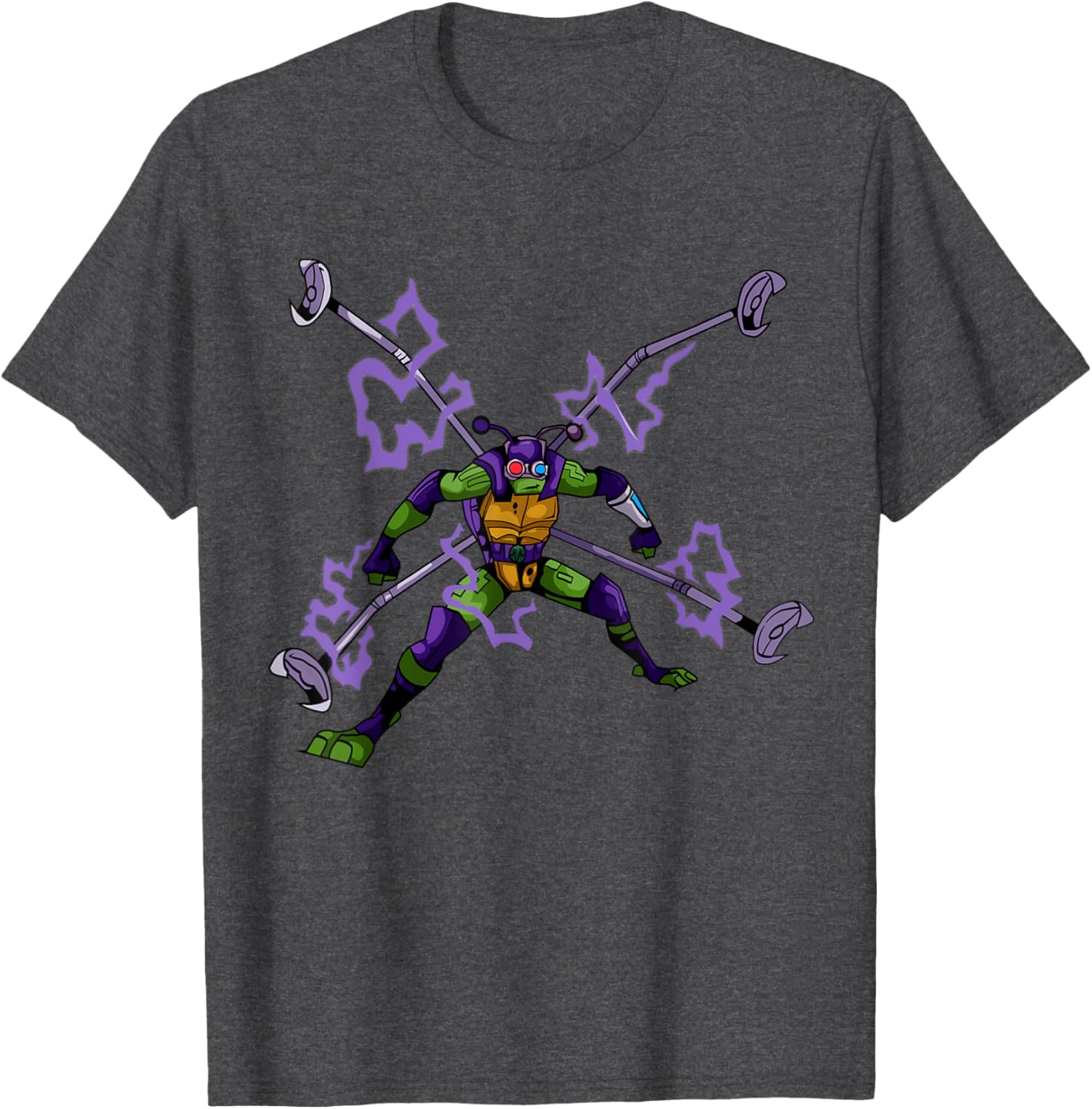 Mademark Teenage Mutant Ninja Turtles Donatello Spider Shell T-Shirt - 2