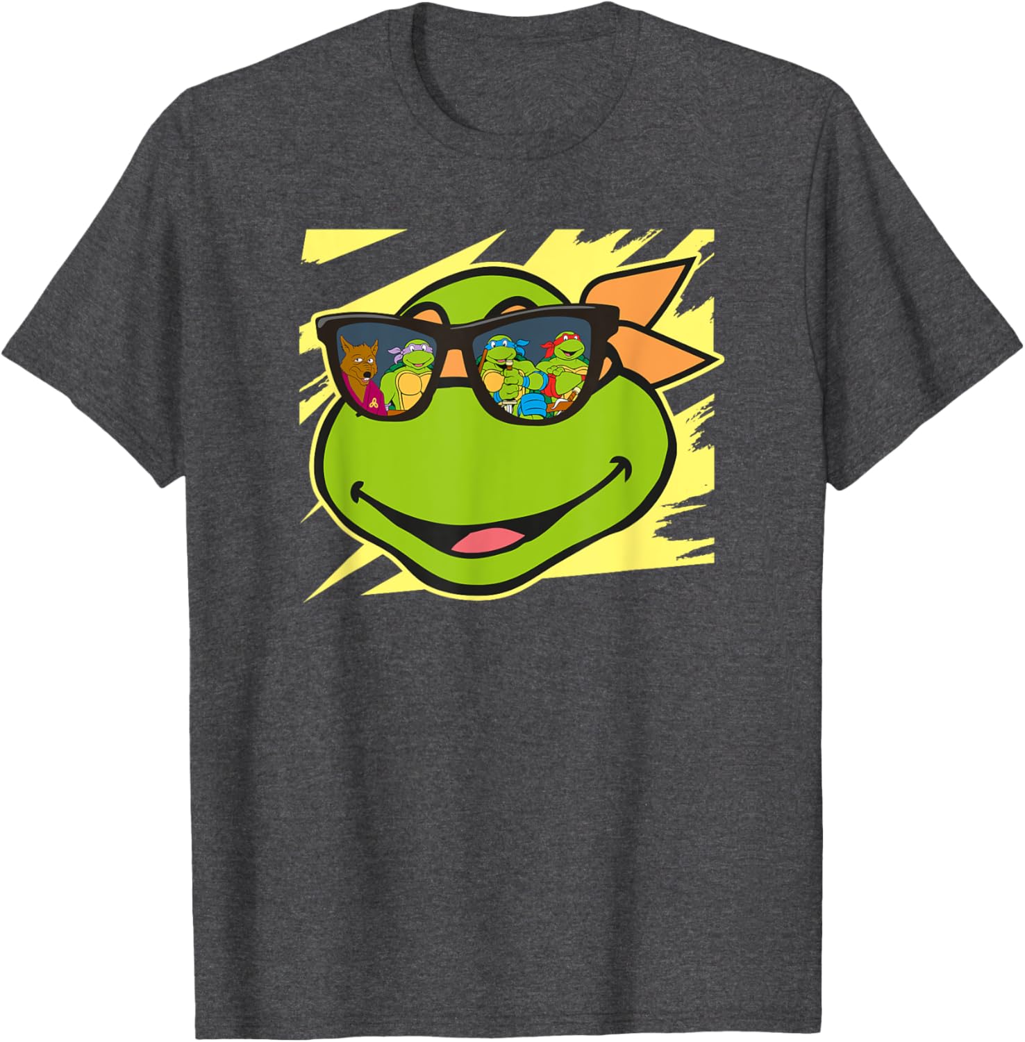 Mikey Reflection in Sunglasses T-Shirt - Mademark x TMNT Apparel - 3