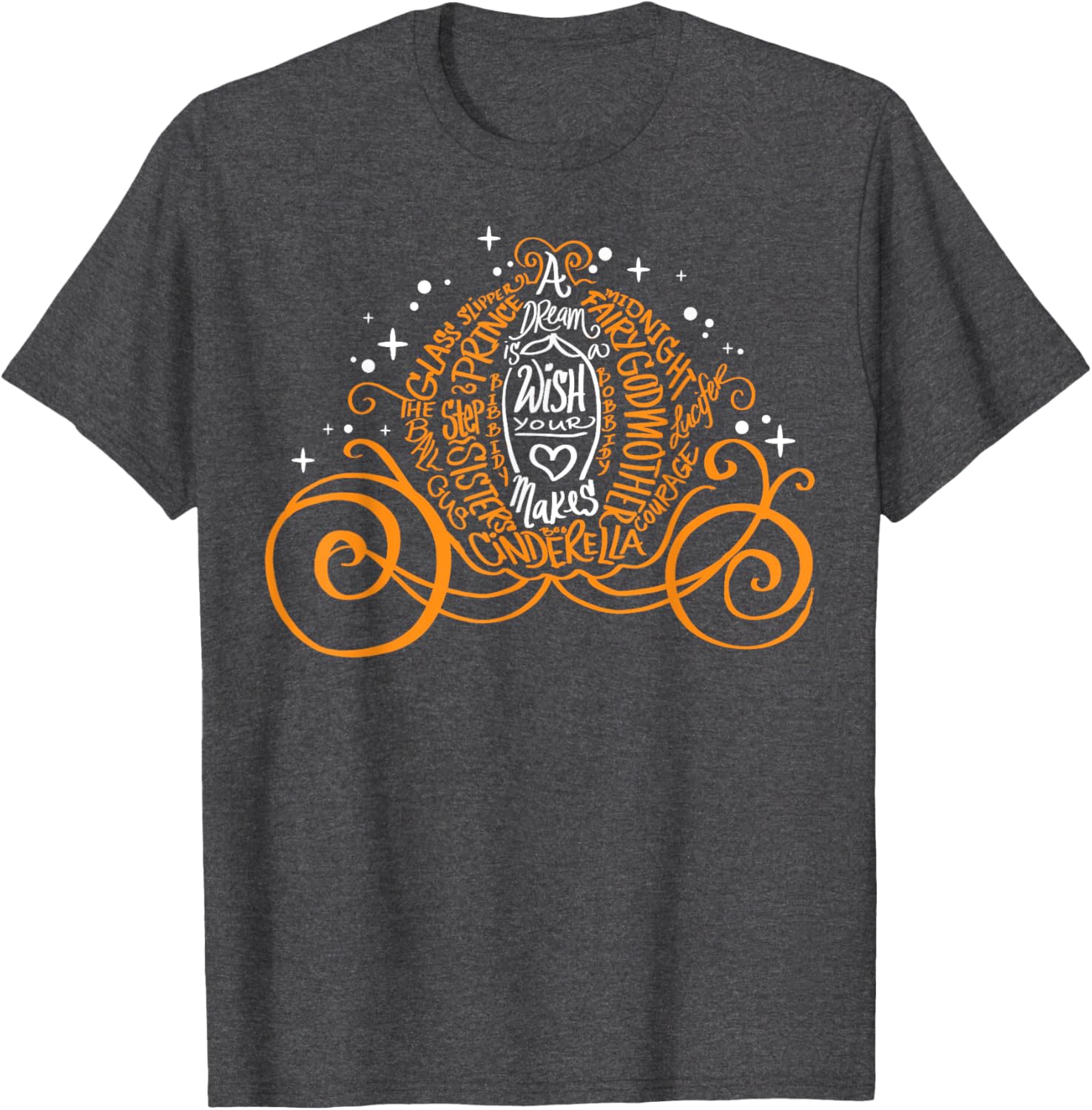 Disney Cinderella Pumpkin Coach A Dream Is A Wish T-Shirt for Halloween - 7