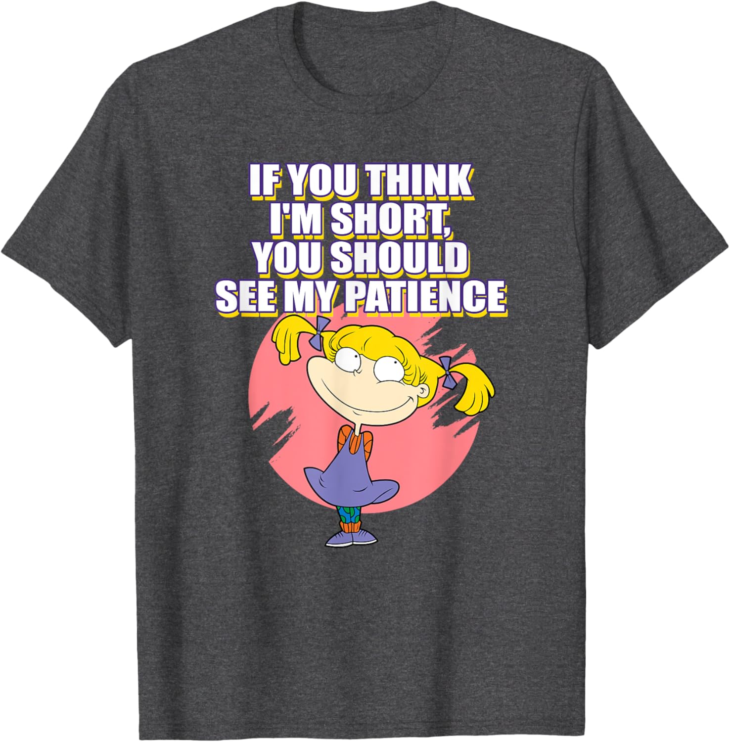 Mademark x Rugrats Angelica Patience T-Shirt for Trendy Kids Fashion - 9