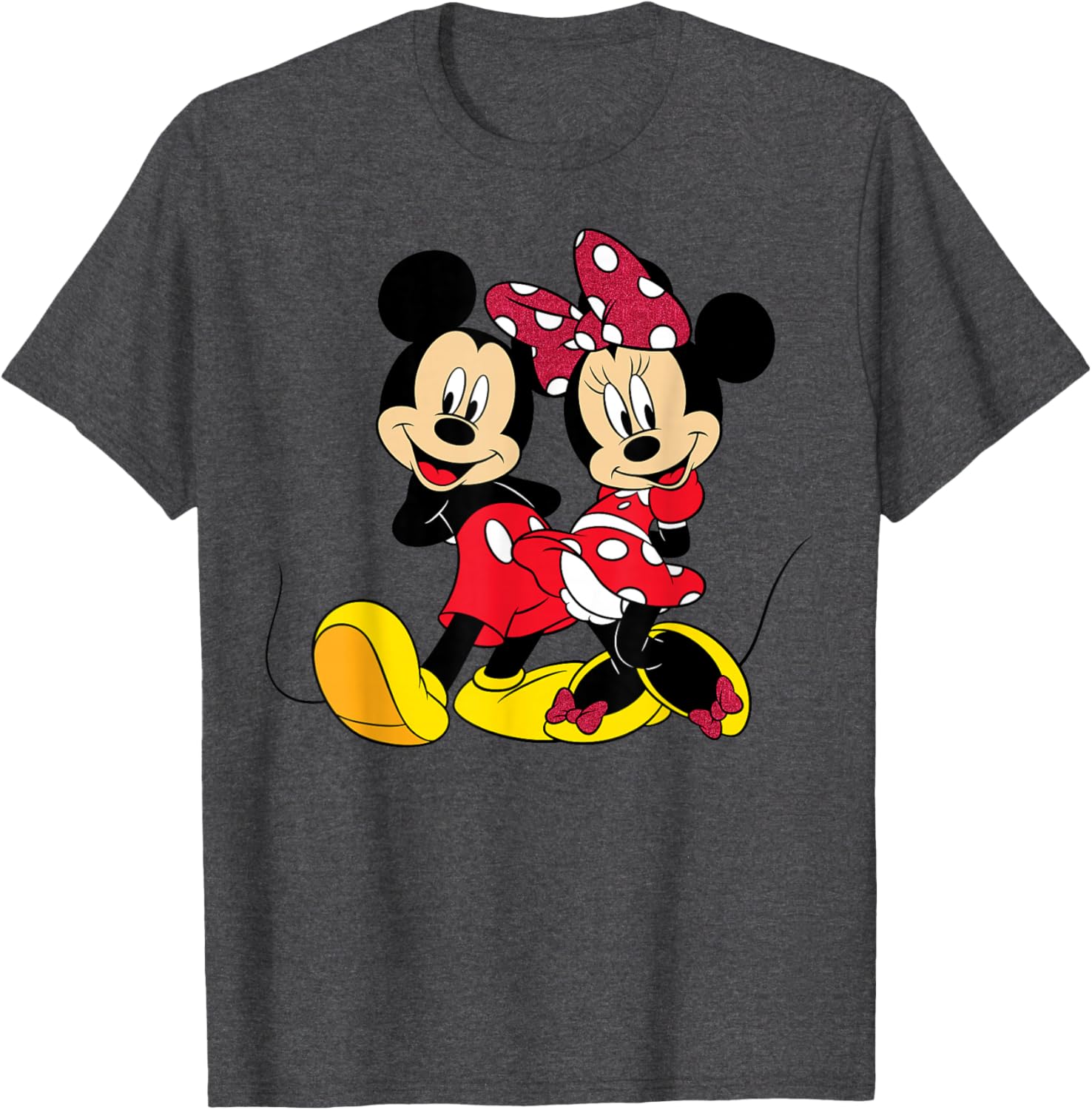 Disney Mickey and Minnie Mouse T-Shirt for Kids and Adults Fashion Fun - 6
