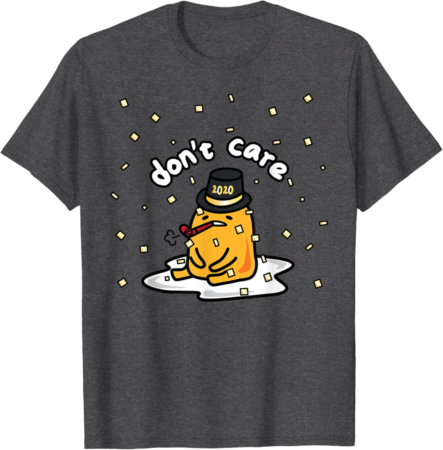 Gudetama Lazy Egg Happy New Year 2020 T-Shirt for Fun Fashion Lovers - 18