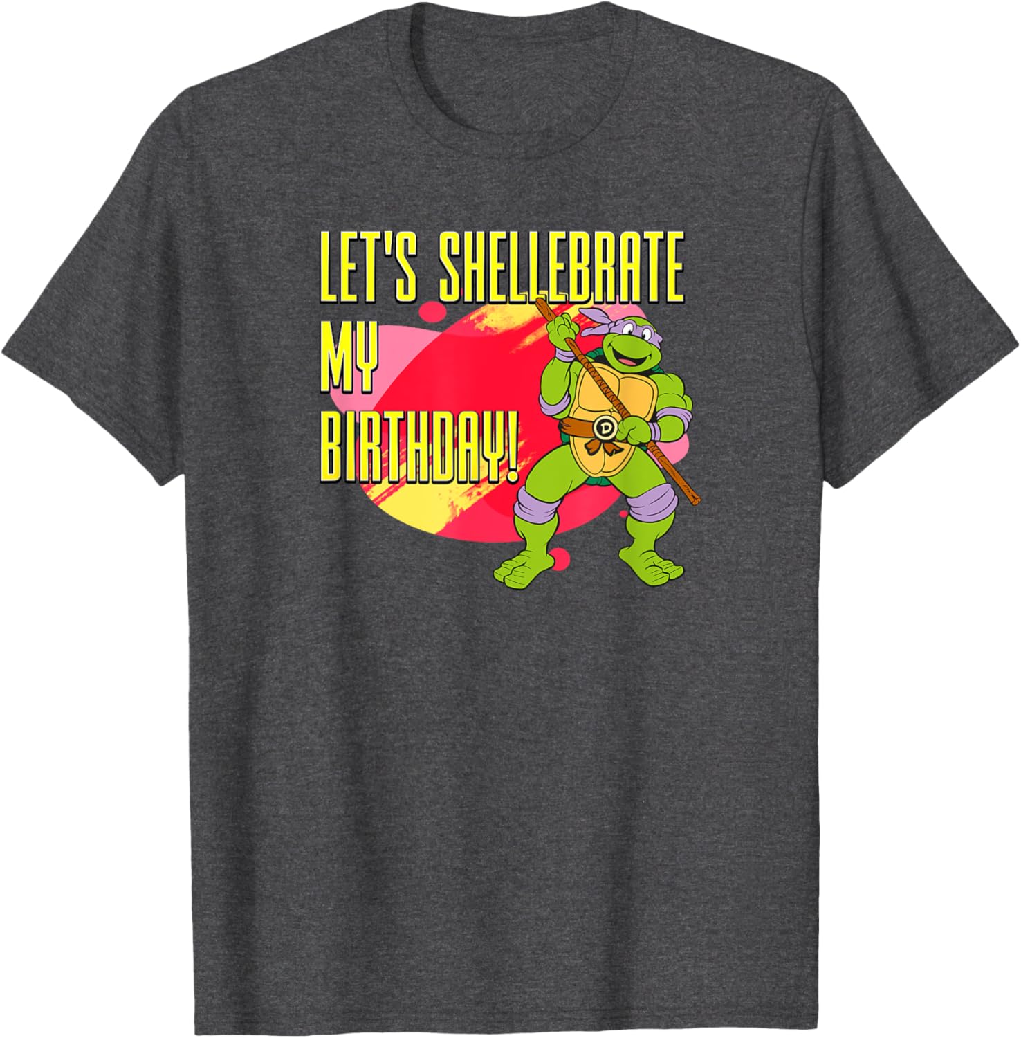 Mademark TMNT Donatello Birthday T-Shirt Perfect for Shell-ebrating! - 5