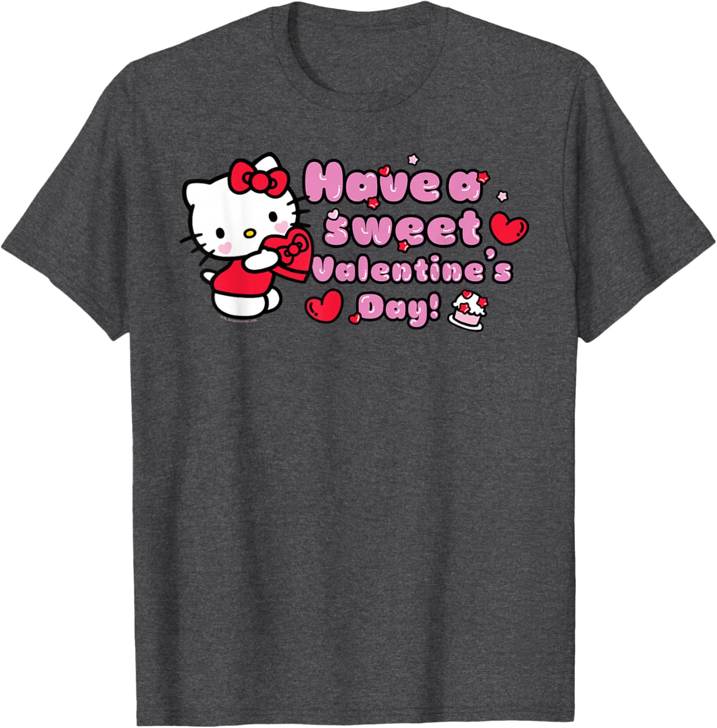 Hello Kitty Valentine's Day T-Shirt Cute and Sweet Gift for Her - 15