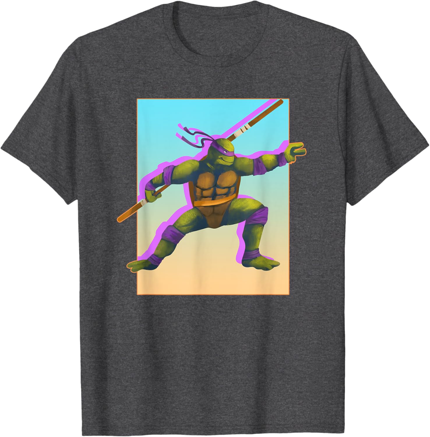 Donatello with Staff T-Shirt by Mademark – Cool Teenage Mutant Ninja Turtles Apparel - 4