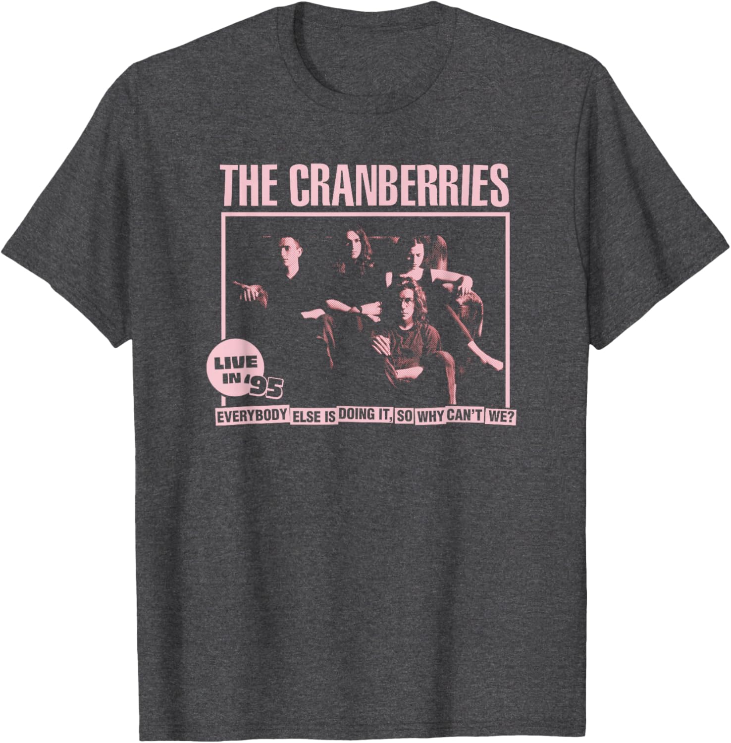 Cranberries Live in 95 Vintage Band T-Shirt for Music Lovers - 4