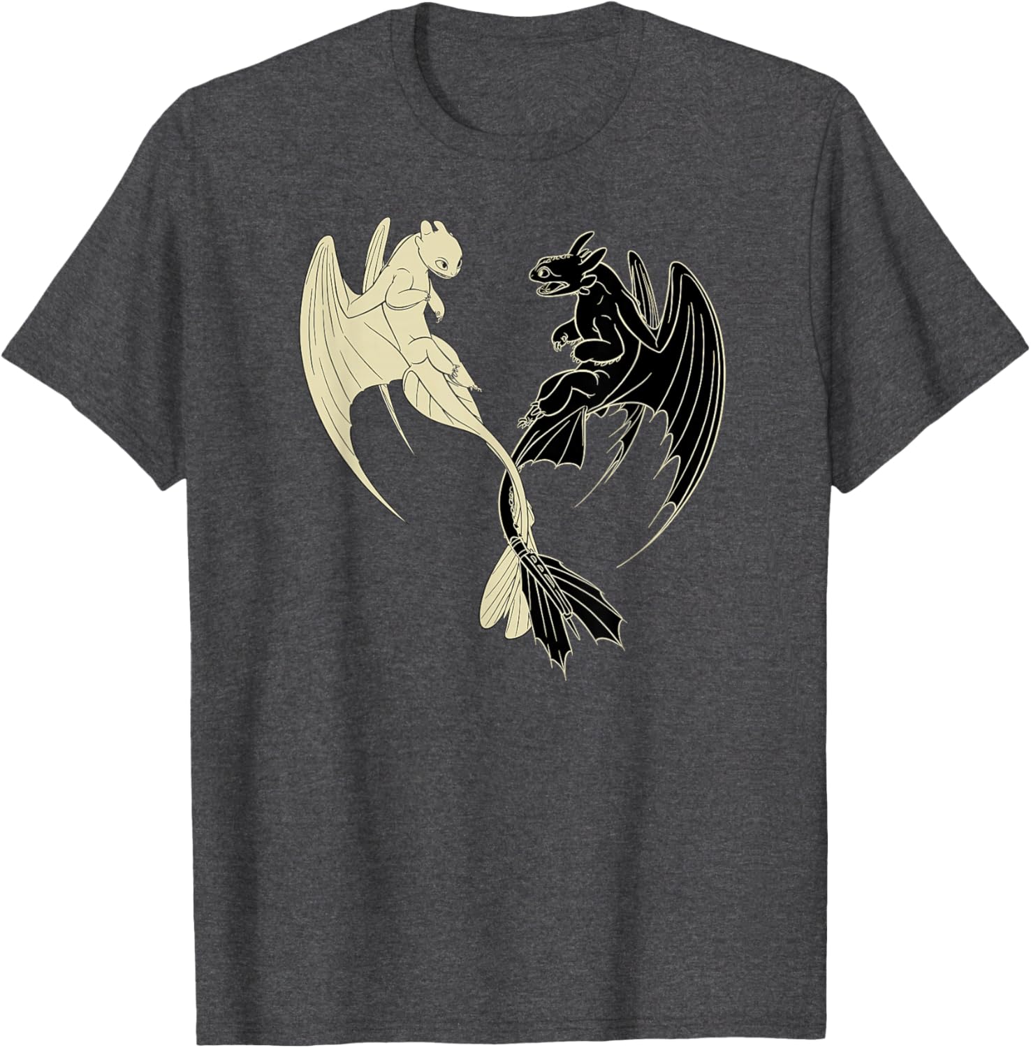 Light Fury Toothless T-Shirt from How to Train Your Dragon 3 - Fun Apparel - 6