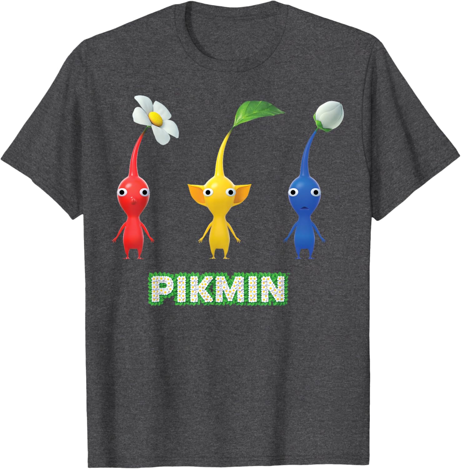 Nintendo Pikmin Trio T-Shirt for Fans of Fun and Adventure - 13