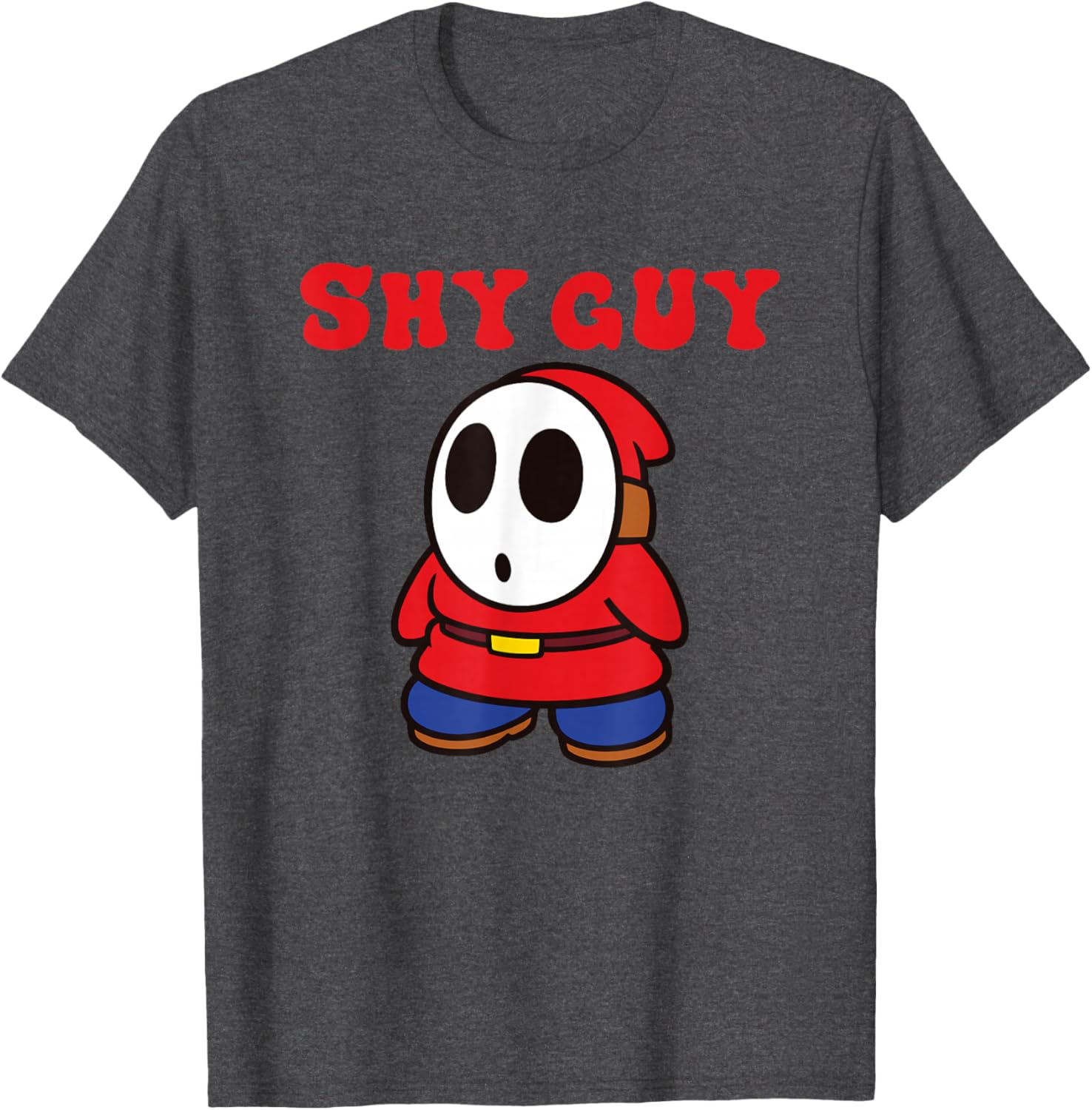 Super Mario Shy Guy Retro T-Shirt for Gamers - Nintendo Fan Apparel - 12