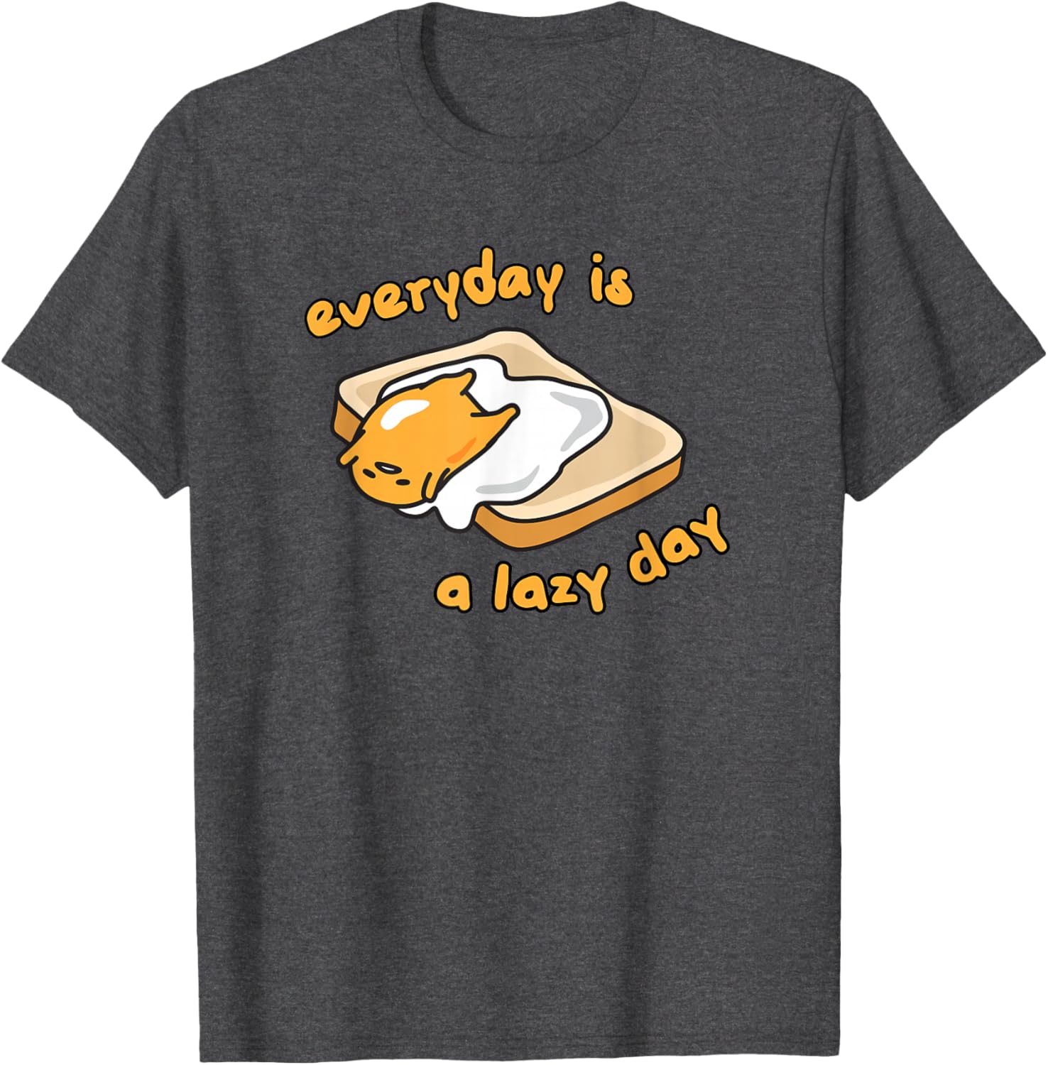 Gudetama Lazy Day T-Shirt for Relaxed Comfort and Fun Style - 7