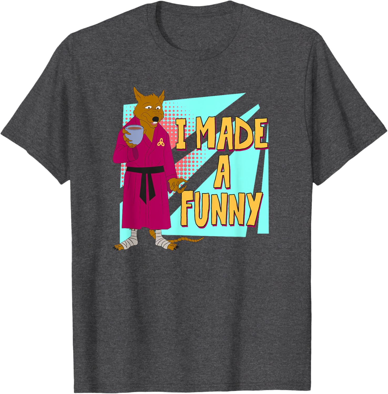 Funny Splinter T-Shirt by Mademark and TMNT for Kids and Adults - 1
