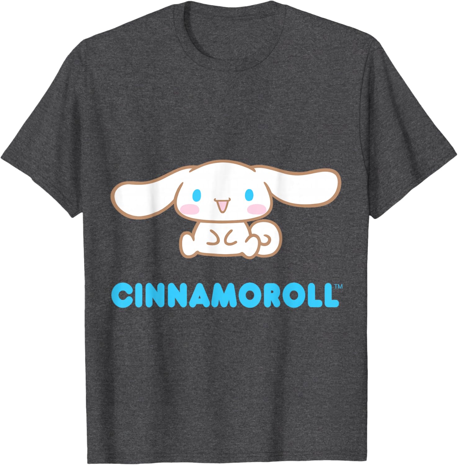 Cinnamoroll Front and Back T-Shirt in Black - Stylish Sanrio Apparel - 10