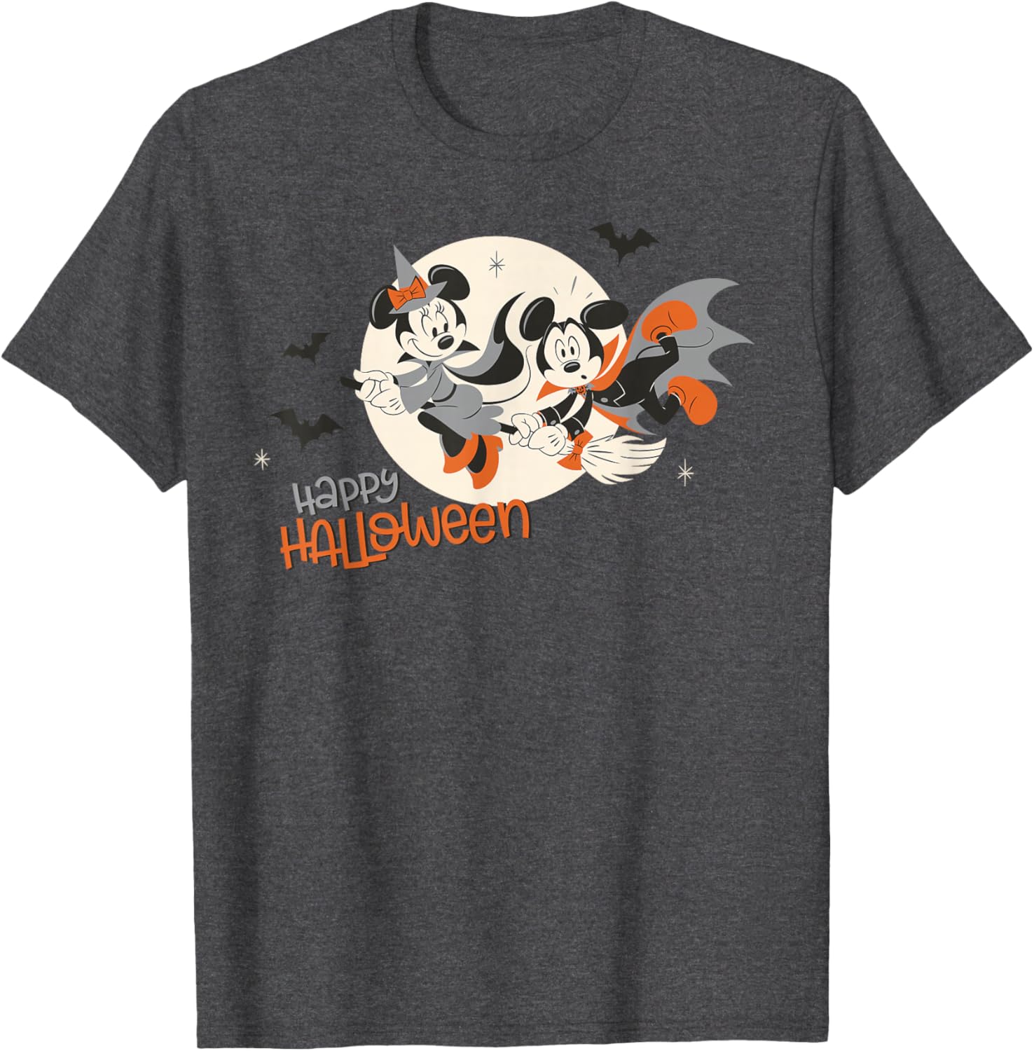 Disney Halloween Minnie and Mickey Flying T-Shirt for Kids and Adults - 8